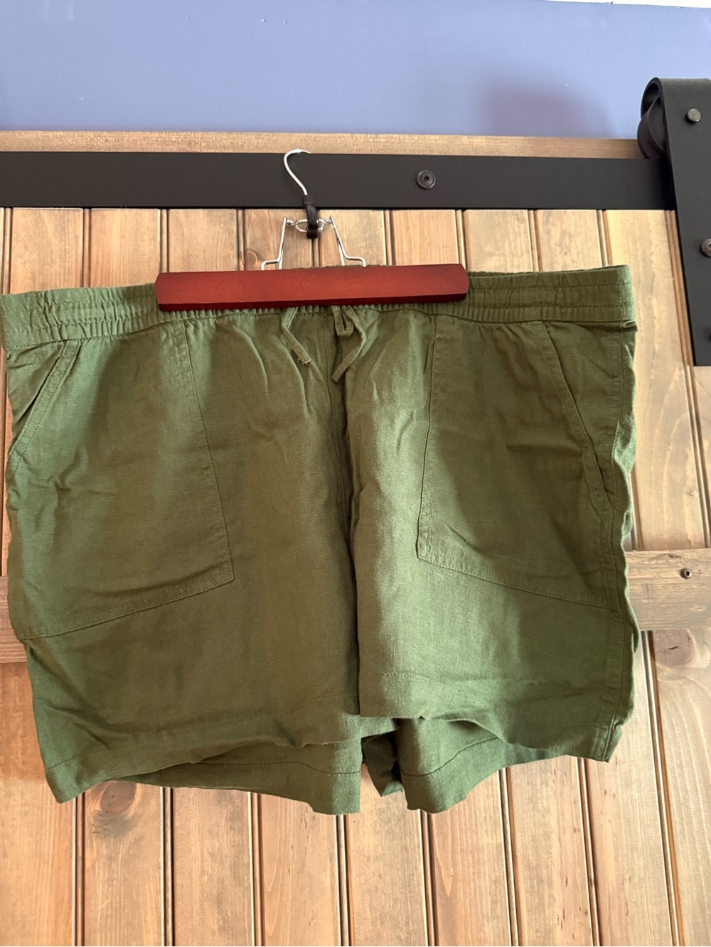 J. Crew factory linen blend short xl